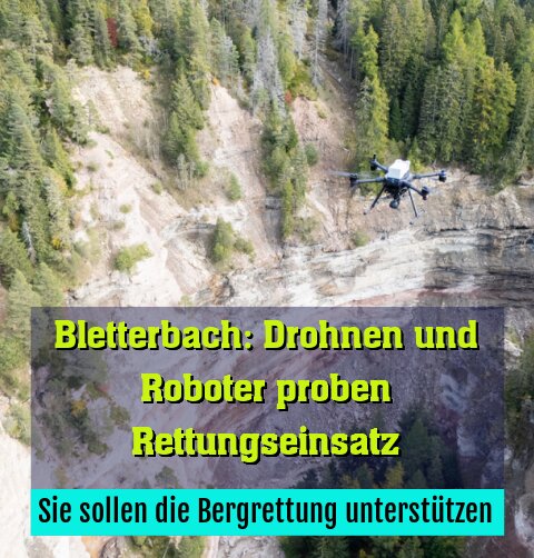Sie sollen die Bergrettung unterstützen