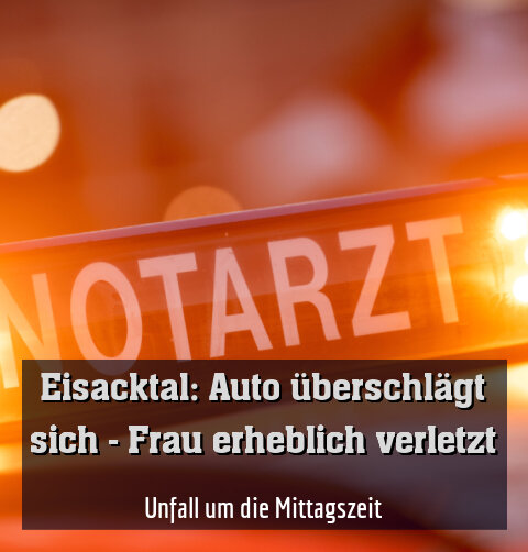 Unfall um die Mittagszeit