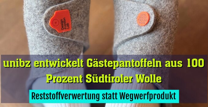 Reststoffverwertung statt Wegwerfprodukt