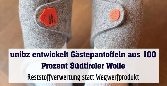Reststoffverwertung statt Wegwerfprodukt