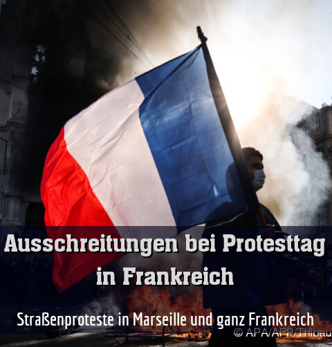 Straßenproteste in Marseille und ganz Frankreich