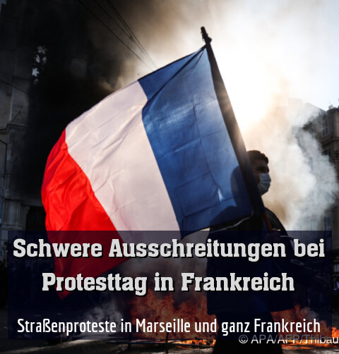 Straßenproteste in Marseille und ganz Frankreich