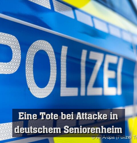 Deutschland: Eine Tote bei Angriff in Seniorenheim