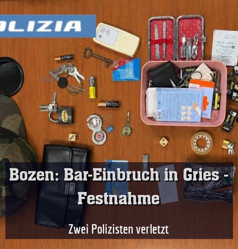Zwei Polizisten verletzt