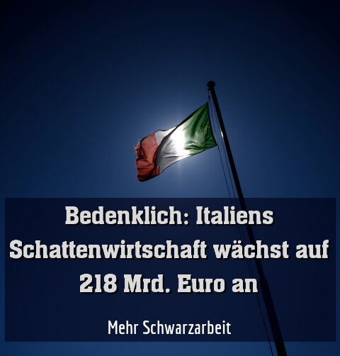 Mehr Schwarzarbeit