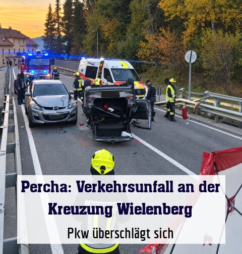 Pkw überschlägt sich