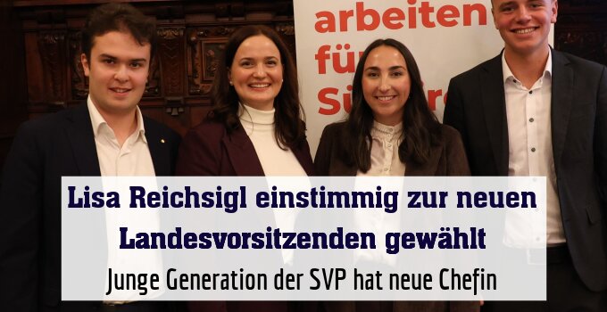 Junge Generation der SVP hat neue Chefin