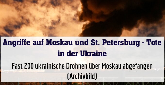 Brände in russischem Ölterminal