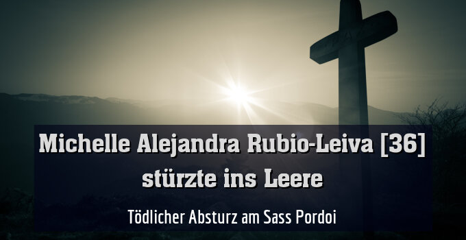 Tödlicher Absturz am Sass Pordoi