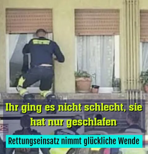 Rettungseinsatz nimmt glückliche Wende