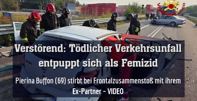 Pierina Buffon (69) stirbt bei Frontalzusammenstoß mit ihrem Ex-Partner – VIDEO