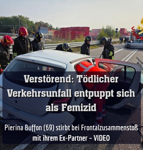 Pierina Buffon (69) stirbt bei Frontalzusammenstoß mit ihrem Ex-Partner – VIDEO