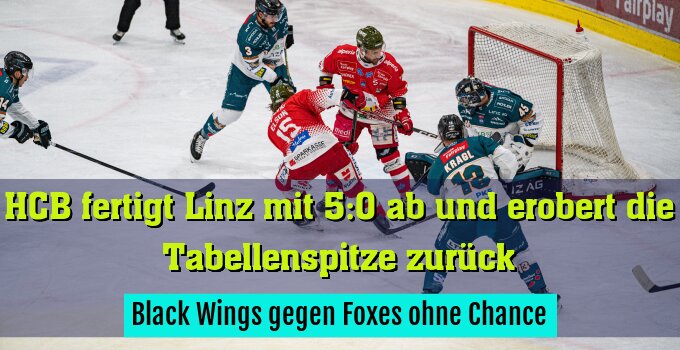 Black Wings gegen Foxes ohne Chance