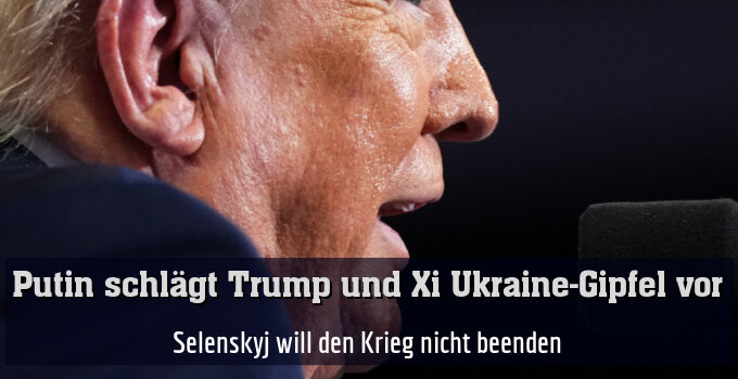 Selenskyj will den Krieg nicht beenden