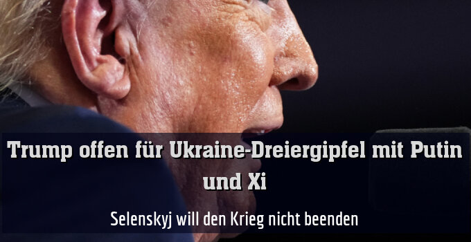 Selenskyj will den Krieg nicht beenden