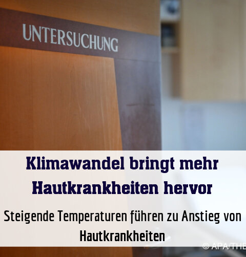 Steigende Temperaturen führen zu Anstieg von Hautkrankheiten