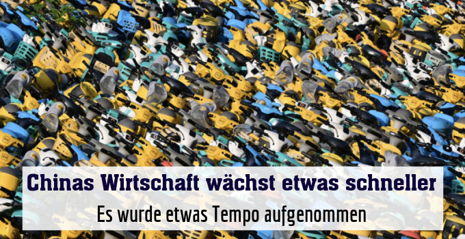 Es wurde etwas Tempo aufgenommen