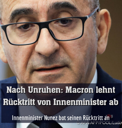 Innenminister Nunez bot seinen Rücktritt an