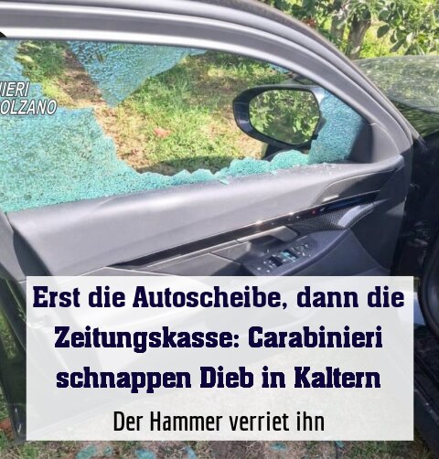 Der Hammer verriet ihn