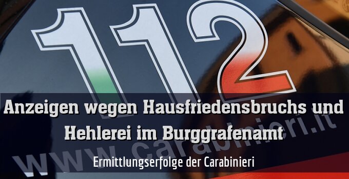Ermittlungserfolge der Carabinieri