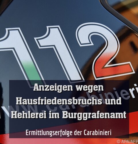 Ermittlungserfolge der Carabinieri