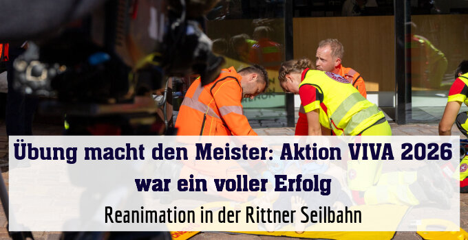 Reanimation in der Rittner Seilbahn