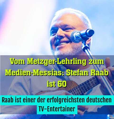 Raab ist einer der erfolgreichsten deutschen TV-Entertainer