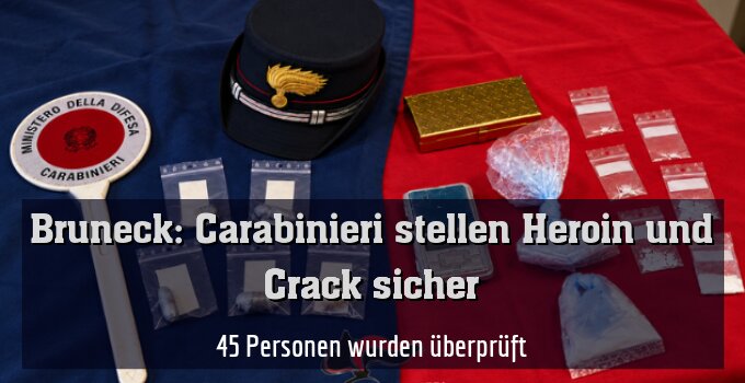 45 Personen wurden überprüft