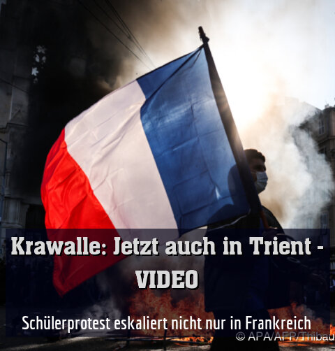 Schülerprotest eskaliert nicht nur in Frankreich