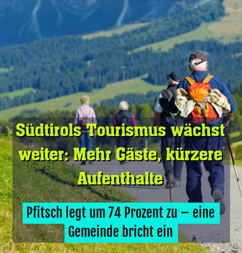 Pfitsch legt um 74 Prozent zu – eine Gemeinde bricht ein