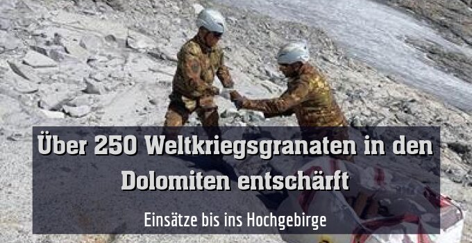 Einsätze bis ins Hochgebirge