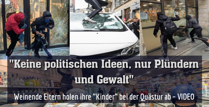 Weinende Eltern holen ihre "Kinder" bei der Quästur ab – VIDEO