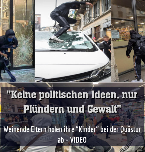 Weinende Eltern holen ihre "Kinder" bei der Quästur ab – VIDEO