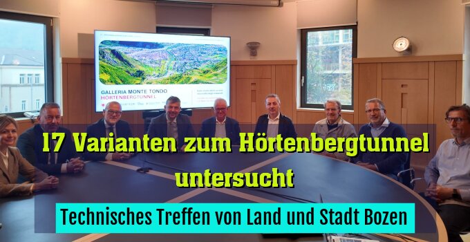 Technisches Treffen von Land und Stadt Bozen