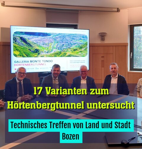 Technisches Treffen von Land und Stadt Bozen