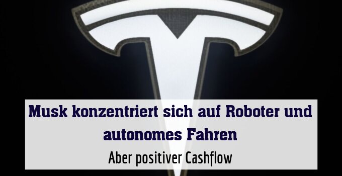 Aber positiver Cashflow