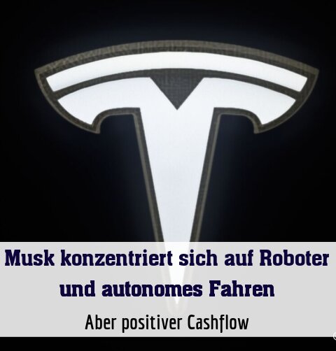 Aber positiver Cashflow