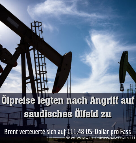 Brent verteuerte sich auf 111,48 US-Dollar pro Fass