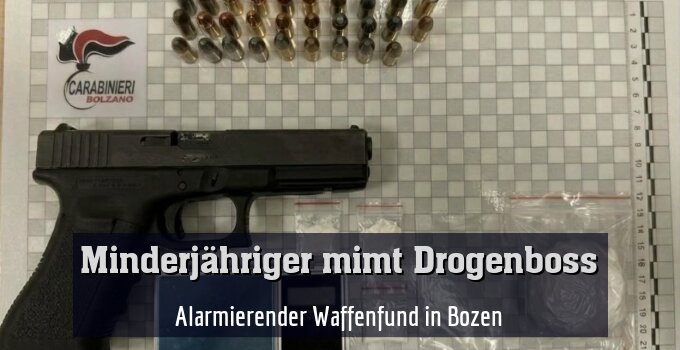 Alarmierender Waffenfund in Bozen