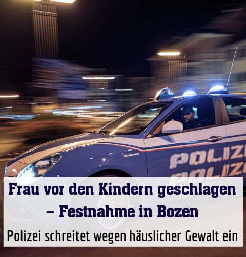 Polizei schreitet wegen häuslicher Gewalt ein