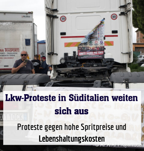 Proteste gegen hohe Spritpreise und Lebenshaltungskosten
