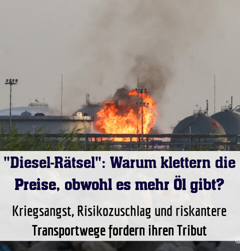 Kriegsangst, Risikozuschlag und riskantere Transportwege fordern ihren Tribut