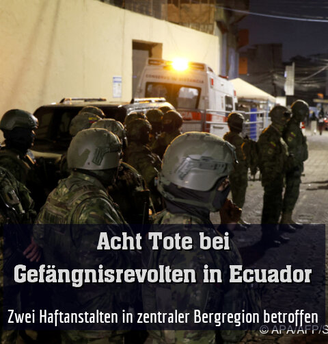 Zwei Haftanstalten in zentraler Bergregion betroffen