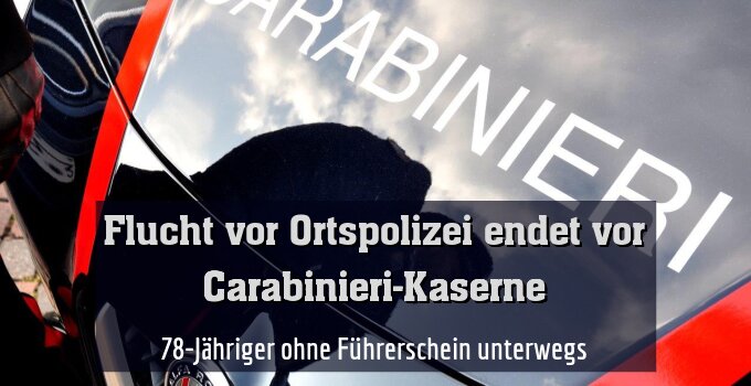 78-Jähriger ohne Führerschein unterwegs