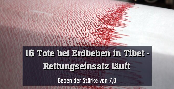 Beben der Stärke von 7,0