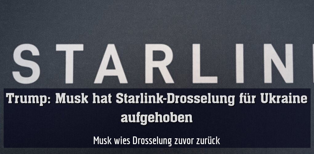 Musk wies Drosselung zuvor zurück