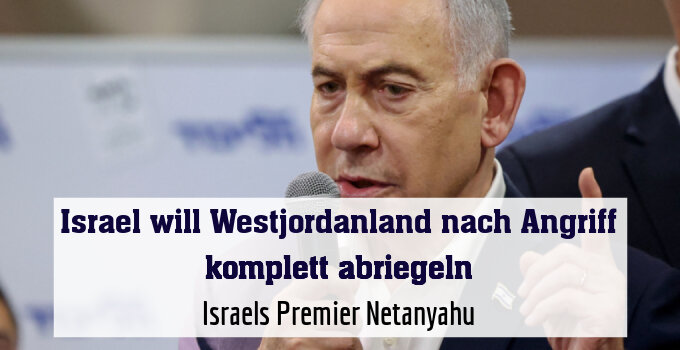 Israels Premier Netanyahu