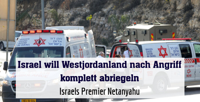 Schussattentat nahe Hebron