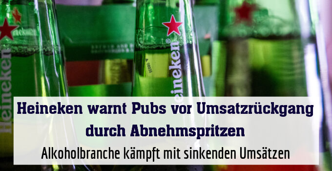 Alkoholbranche kämpft mit sinkenden Umsätzen
