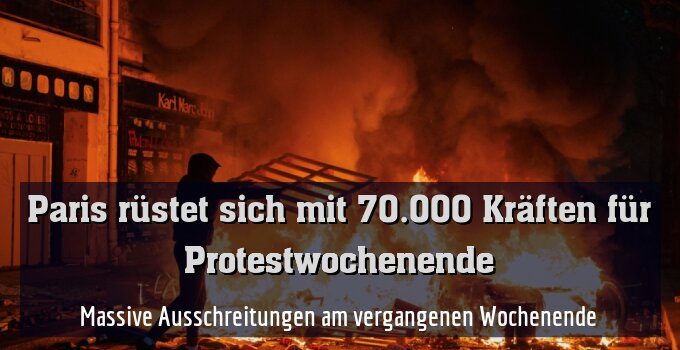 Massive Ausschreitungen am vergangenen Wochenende